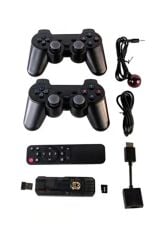 Oyun Konsolları 2IN1 5G 8K Ultra Hd 64Gb Tv Box Game Box Android Tv Atari Oyun Konsolu GC06 Siyah