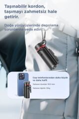 Tripod Çok Amaçlı 360 Derece Kumandalı Selfie Çubuğu L10 Siyah