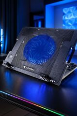 Laptop Soğutucu Tek Fanlı Cooling Pad Notebook Stand CF01 Siyah