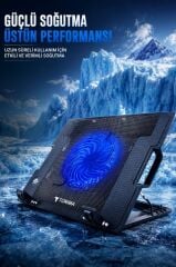 Laptop Soğutucu Tek Fanlı Cooling Pad Notebook Stand CF01 Siyah