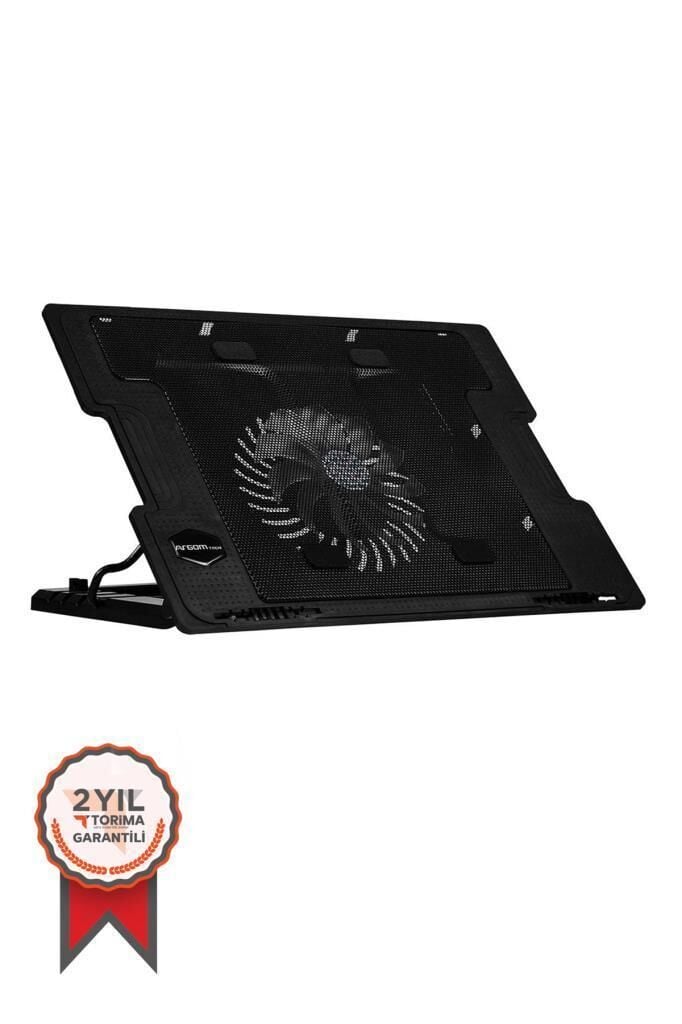 Laptop Soğutucu Tek Fanlı Cooling Pad Notebook Stand CF01 Siyah