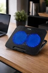 Laptop Soğutucu Çift Fanlı Ayarlanabilir Dizüstü Bilgisayar Soğutma Fanı CF02