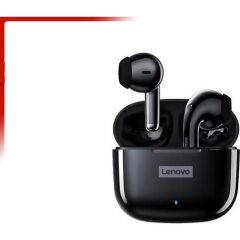 Lenovo LP40 LivePods TWS Bluetooth 5.0 Kablosuz Kulaklık Siyah