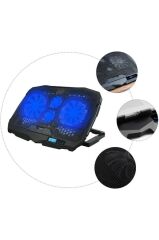 Laptop Soğutucu Ayarlanabilir Dizüstü Bilgisayar Soğutma Fanı CF03 Siyah