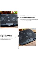 Laptop Soğutucu Ayarlanabilir Dizüstü Bilgisayar Soğutma Fanı CF03 Siyah