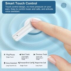 Lenovo XT95 Pro Kablosuz Bluetooth Kulakılık - Beyaz