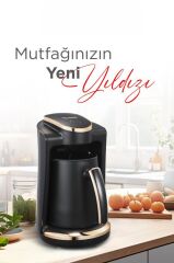 Kahve Makinesi 201 Sesli Komut Türk Kahve Makinesi 250ml 4 Fincan Kapasiteli