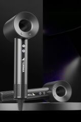 Torima H5 Gri Güçlü Saç Kurutma Makinesi Saç Şekillendirici