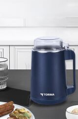 Kahve ve Baharat Öğütücü Paslanmaz Çelik Kahve Değirmeni AV-YM02 Lacivert