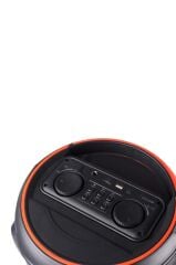 Torima KTS-2058 Siyah Çift Mikrofonlu RGB Ledli Taşınabilir Bluetooth Hoparlör Parti Speaker