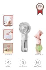 Vantilatör Şarjlı Mini Masa Fan F13 Beyaz