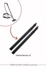 Buharlı Temizleyici Makinesi Uyumlu Yedek 2 Adet Uzatma Borusu CB08C