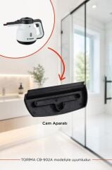 Buharlı Temizleyici Makinesi Uyumlu Yedek Cam Aparatı CB902A