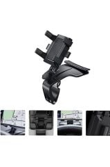 Telefon Tutucu Numaratörlü Ön Model Panel Araç İçi Oto Aksesuarları JX031 Siyah