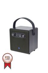 Bluetooth Hoparlör Mikrofonlu Karaoke Speaker BTS-1688 Yeşil