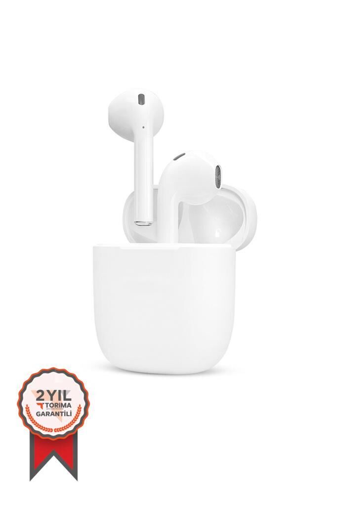 Bluetooth Kulaklık Kulak İçi Kablosuz Kulaklık FM1PRO Beyaz