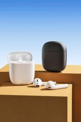 Fineblue Bluetooth Kulaklık Kulak İçi Kablosuz Kulaklık FM1PRO Beyaz