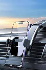 Telefon Tutucu 360 Derece Dönebilen Vantuzlu Araç İçi Oto Aksesuarları JX048 Siyah