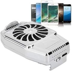 Torima H15 Gümüş Cep Telefonu Soğutucu Taşınabilir Fan