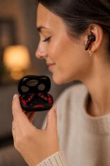 Bluetooth Kulaklık 5.4 3D Sesli Kulak İçi Oyuncu Kulaklık G101 Siyah