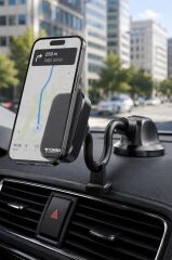 Telefon Tutucu Manyetik Çok Amaçlı Araç İçi Oto Aksesuarları JX024 Siyah
