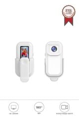 Aksiyon Kamerası 1080P HD Kayıt 140 Geniş Açılı Klips Tasarımlı Kamera CMR27 Beyaz