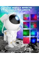 LW-6 Astronot Projektör Gece lambası LED Galaxy Uzaktan Kumandalı ve Zamanlayıcılı