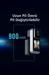 Giyilebilir Aksiyon Kamerası 4K Ultra Hd Kayıt Su Geçirmez Kamera AC05 Siyah