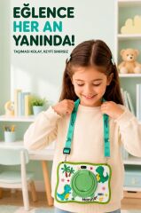 Maniner Eğitici Tablet 4GB 128GB Kılıf Hediyeli Çocuk Tableti M8 Yeşil
