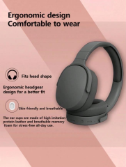 Torima P2961 Koyu Gri Kulak Üstü Kablosuz Bluetooth Kulaklık Koyu Gri