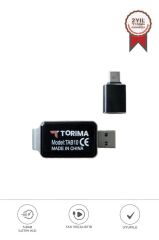 Mini Araç Multimedya Dönüştürücü Adaptör Usb Type-C Uyumlu 2IN1 Kablosuz Carplay TAB10