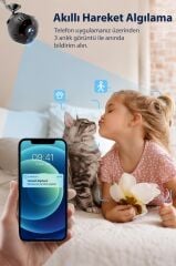 Güvenlik Kamerası Gece Görüşlü Full Hd Ev Kamerası CMR32 Siyah