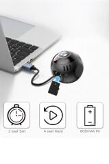 Güvenlik Kamerası Gece Görüşlü Full Hd Ev Kamerası CMR32 Siyah