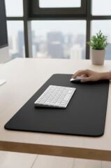 Gaming Oyuncu Klavye Fare Altlığı Kaymaz Taban Mouse Pad BK 300*800MM Siyah