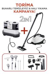 chi様　VBソリューション　TRクリーム ハイドロ Yui Yui Xv12 Pro Buharlı Koltuk Ve Halı Yıkama Makinesi -buharlı