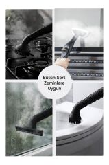 Buharlı Temizleyici Halı ve Koltuk Yıkama Cam Zemin Mutfak Temizleme Buhar Makinesi V22B+CB08C