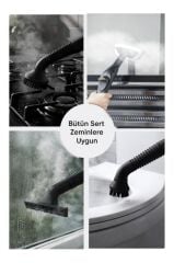 Buharlı Temizleyici Halı ve Koltuk Yıkama Cam Zemin Mutfak Temizleme Buhar Makinesi V22B+CB08C