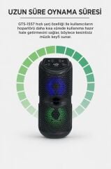 Torima Bluetooth Hoparlör Rgb Işıklı Kablosuz Speaker GTS-1557 Siyah