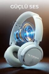 Bluetooth Kulaklık Kulak Üstü Kablosuz Kulaklık HD20 Siyah