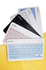 Kablosuz Klavye Mouse Seti TMK04 Mor