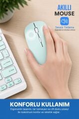 Kablosuz Klavye Mouse Seti TMK04 Siyah