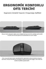 Lenovo Kablolu Q Klavye Mouse Seti KM290 Siyah
