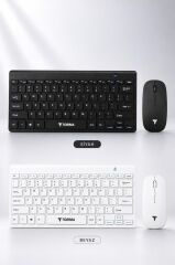 Klavye Mouse Seti Akıllı Kablosuz TMK05 Siyah