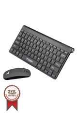 Klavye Mouse Seti Akıllı Kablosuz TMK05 Siyah