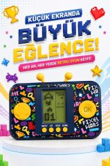 Oyun Kolu Atari Joystick Tetris Gameboy GC016 Lacivert