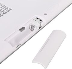 Klavye Mouse Seti Akıllı Kablosuz TMK05 Beyaz