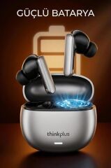 Lenovo Thinkplus Bluetooth Kulaklık Akıllı Anc Tws 5.4 Kablosuz Kulaklık LP51 Pro Gri