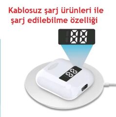 Torima İ99 Tws Bluetooth Digital Kablosuz Şarj Özellikli Kulaklık