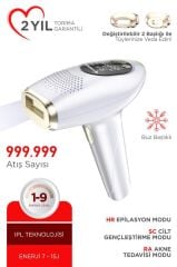 Torima Ipl Buz Başlıklı Lazer Epilasyon 999.999 Atım Otomtk/manuel Dokunmatik Ekran Ağrısız Vücut Cihazı