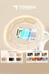 Torima Ipl Buz Başlıklı Lazer Epilasyon 999.999 Atım Otomtk/manuel Dokunmatik Ekran Ağrısız Vücut Cihazı